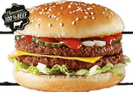 Cheeseburger double